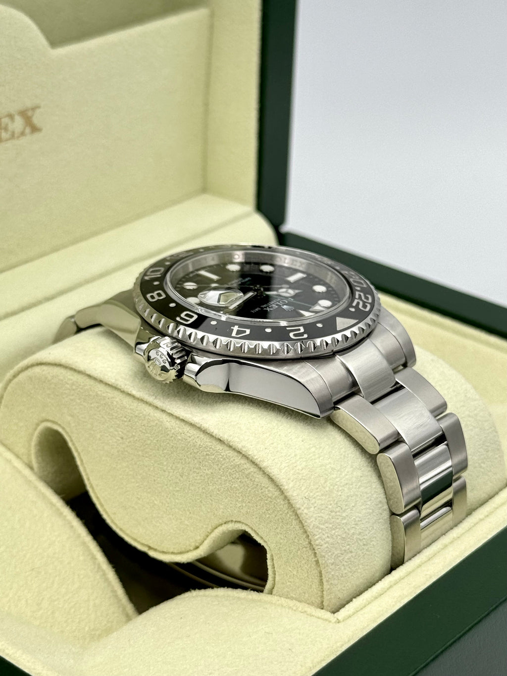 2010 Rolex GMT-Master II 40mm 116710LN Stainless Steel Black Dial