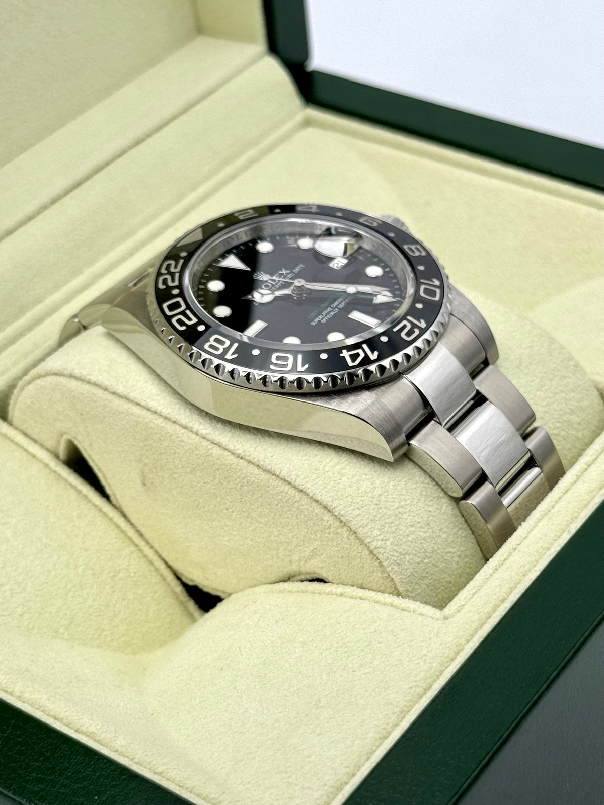2012 Rolex GMT-Master II 40mm 116710LN Stainless Steel Black Dial