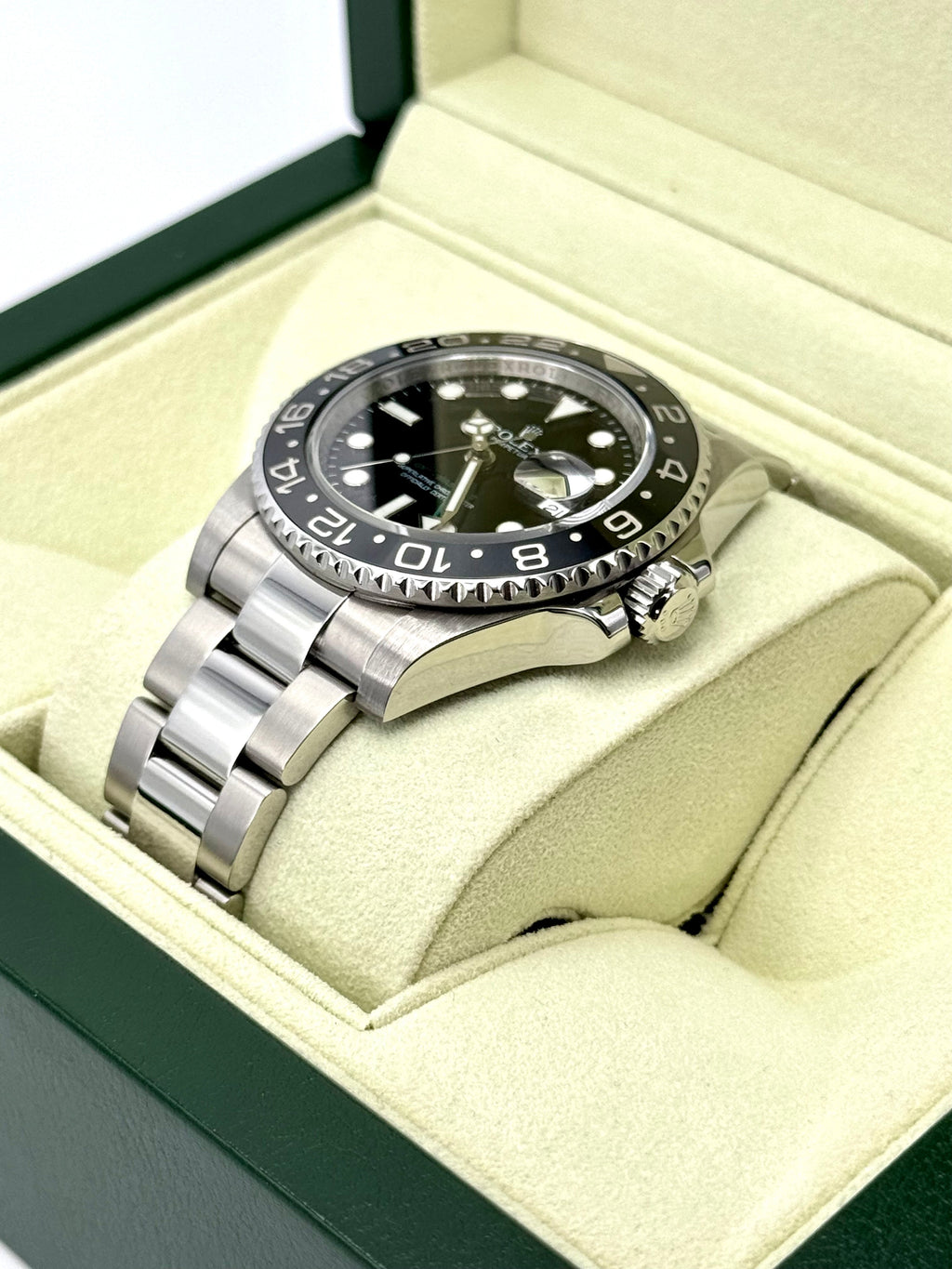 2012 Rolex GMT-Master II 40mm 116710LN Stainless Steel Black Dial