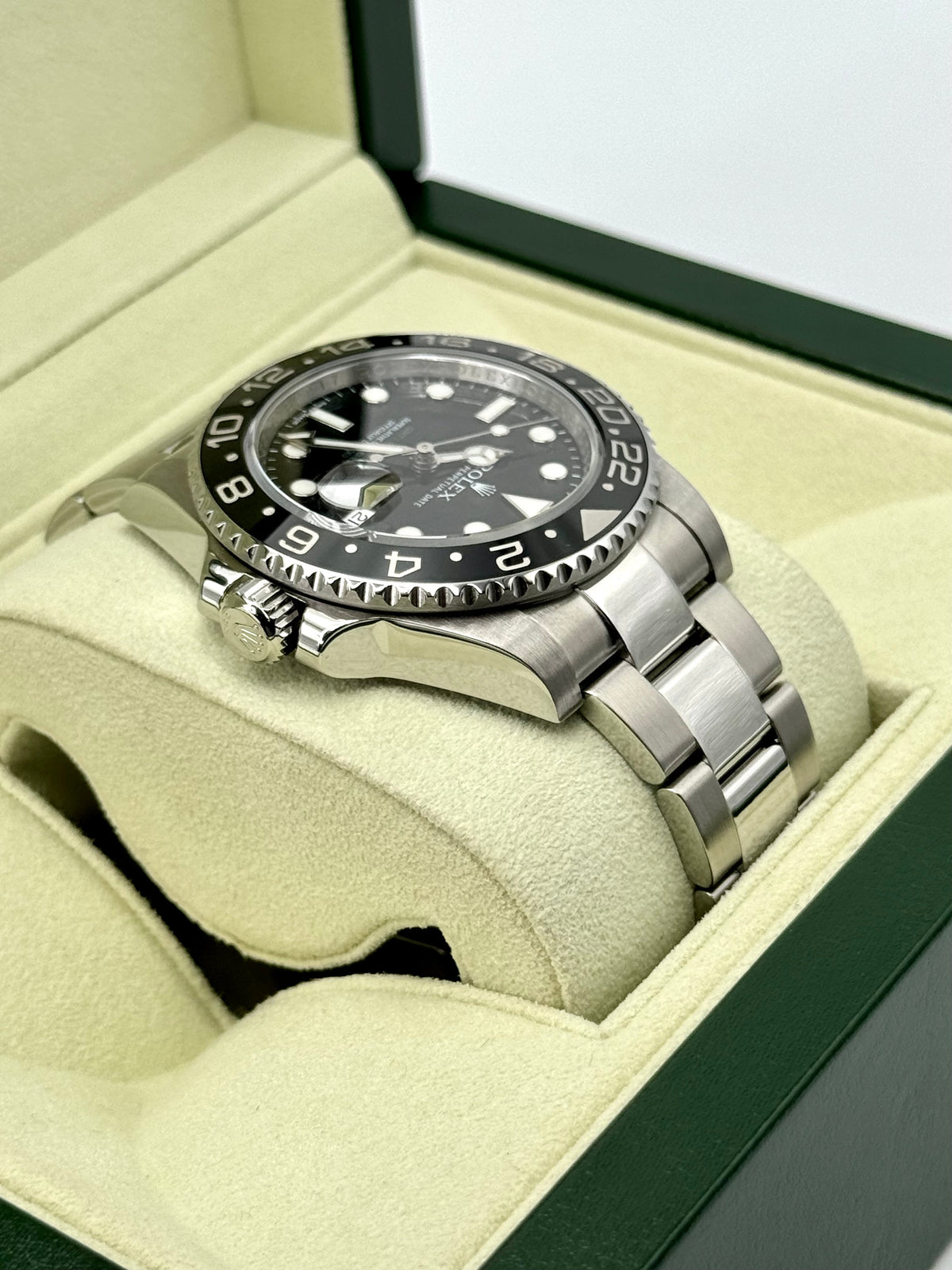 2012 Rolex GMT-Master II 40mm 116710LN Stainless Steel Black Dial