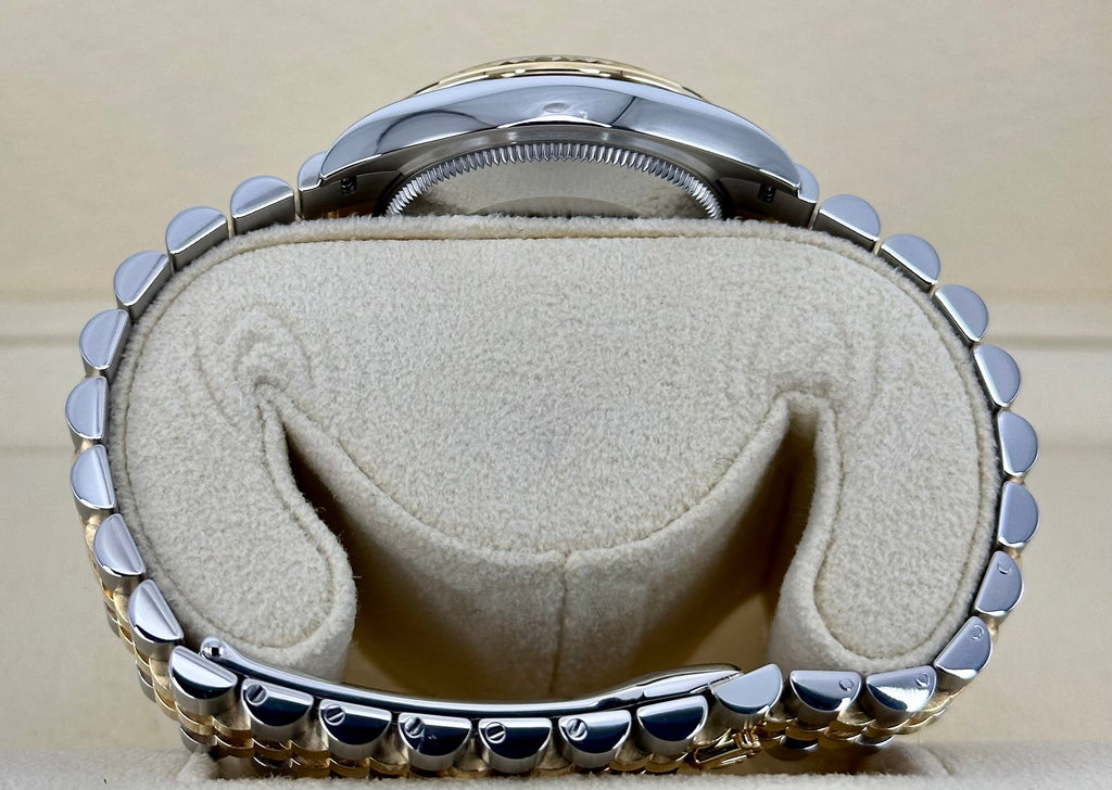 2023 Roles Datejust 31mm Two-Tone Jubilee Mother of Pearl Diamond Dial