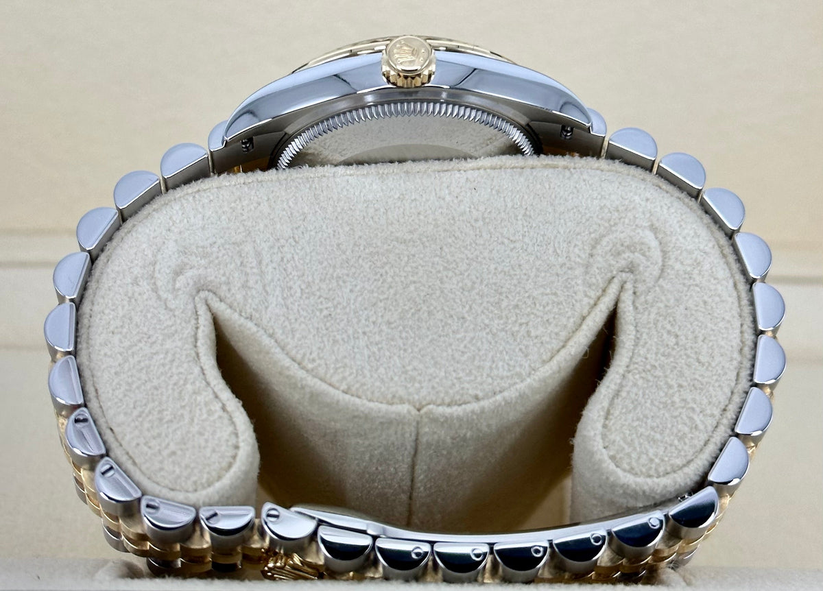 2023 Roles Datejust 31mm Two-Tone Jubilee Mother of Pearl Diamond Dial