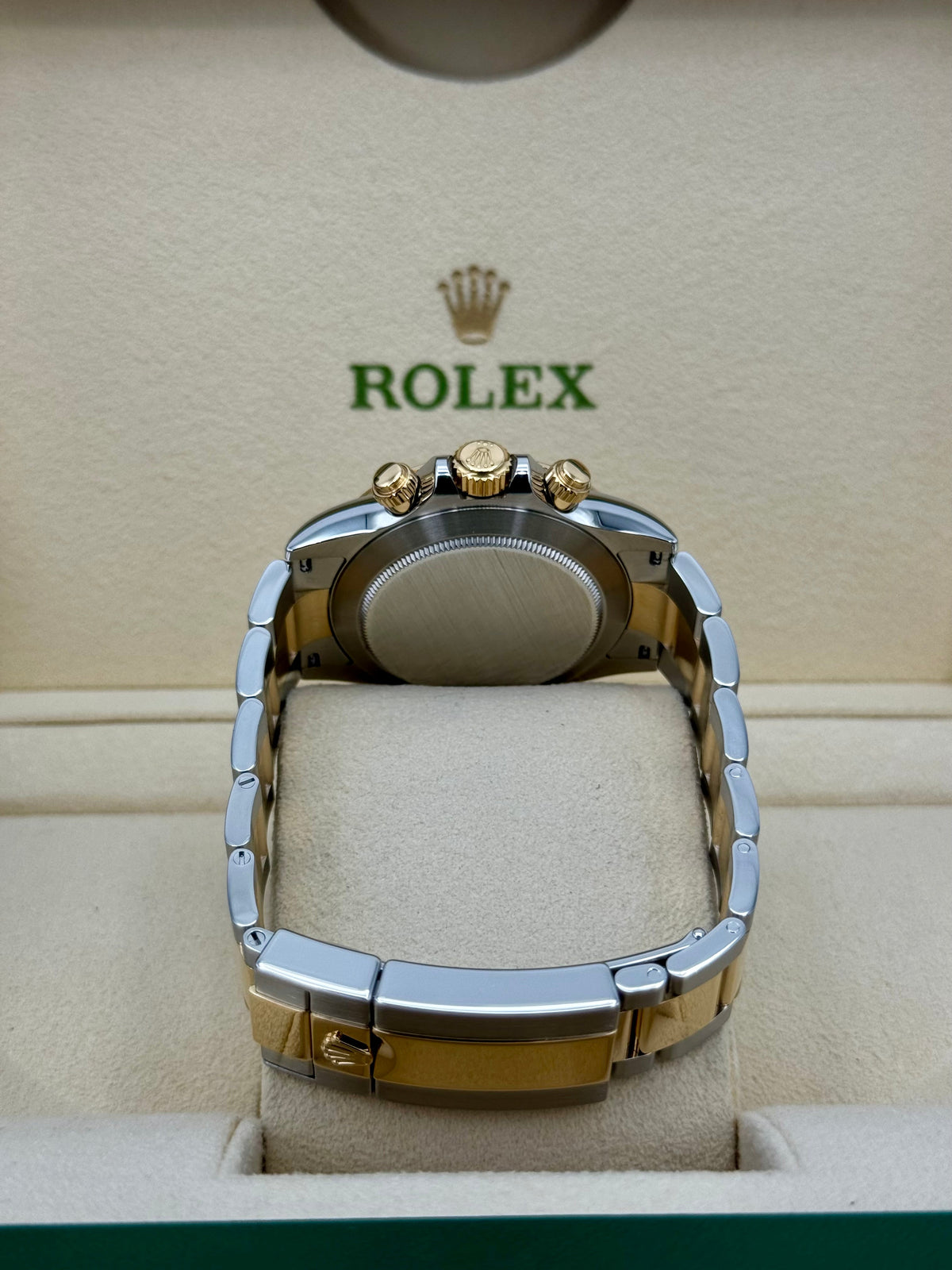 2021 Rolex Daytona 40mm 116503 Two-Tone Black Dial