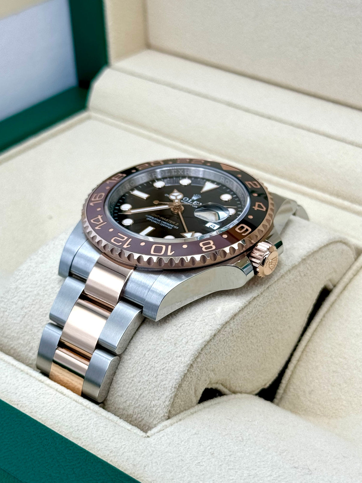 NEW 2023 Rolex GMT-Master II "Rootbeer" 40mm 126711CHNR Two-Tone