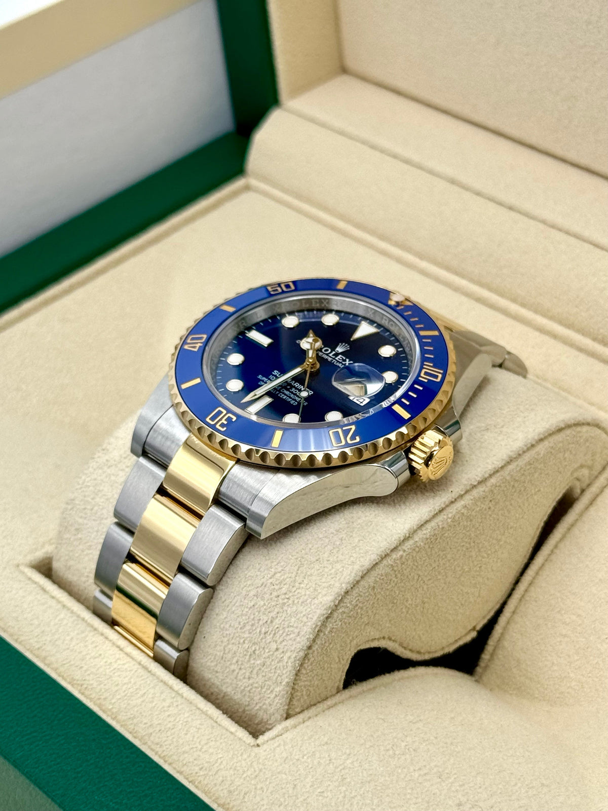 NEW 2024 Rolex Submariner "Bluesy" 41mm 126613LB Two-Tone Blue Dial