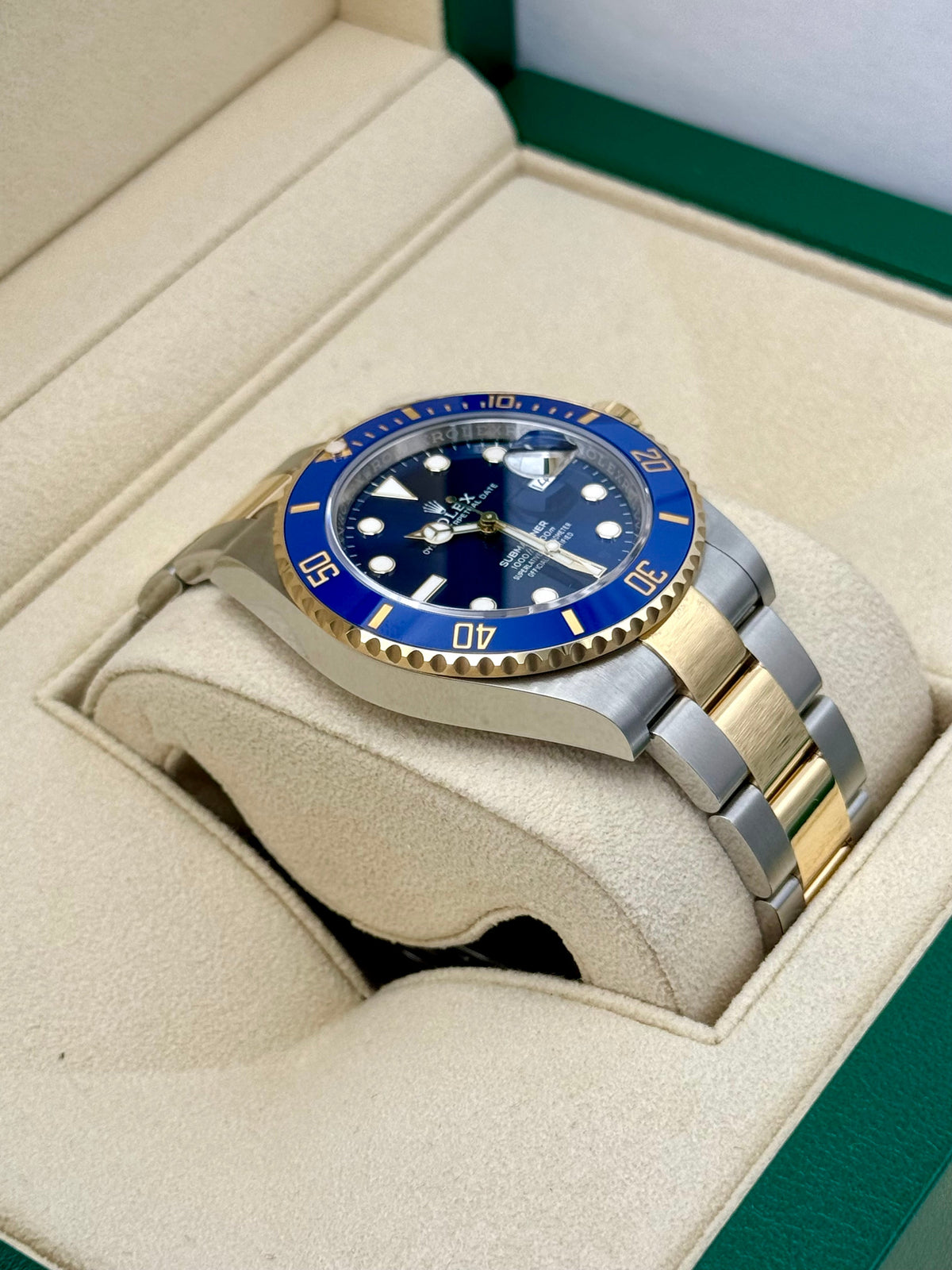 NEW 2024 Rolex Submariner "Bluesy" 41mm 126613LB Two-Tone Blue Dial