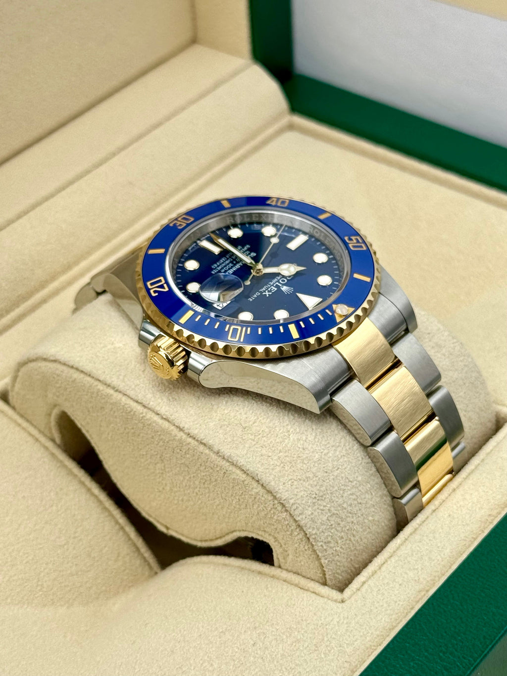 NEW 2024 Rolex Submariner "Bluesy" 41mm 126613LB Two-Tone Blue Dial