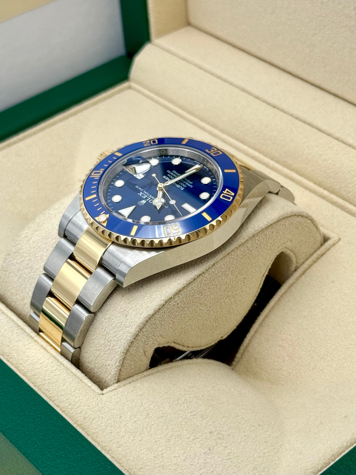 NEW 2024 Rolex Submariner "Bluesy" 41mm 126613LB Two-Tone Blue Dial