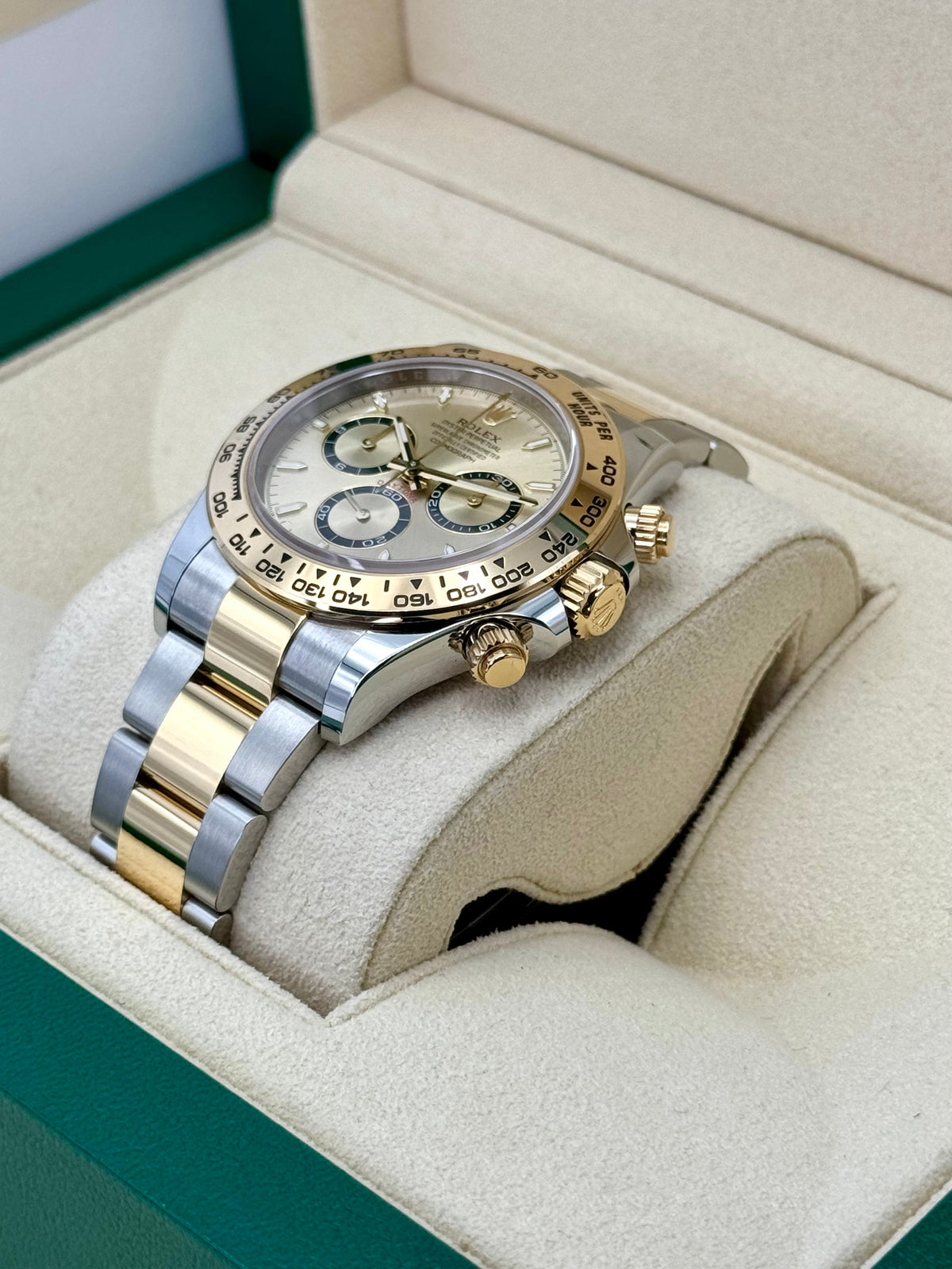 2023 Rolex Daytona 40mm 126503 Two-Tone Champagne Dial