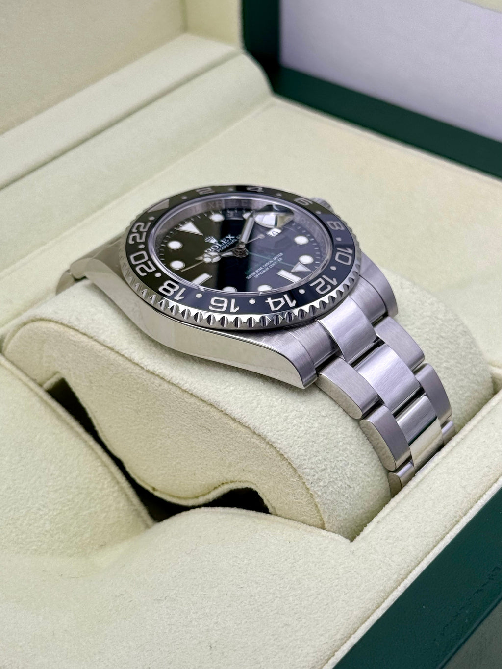 2014 Rolex GMT-Master II 40mm 116710LN Stainless Steel Black Dial