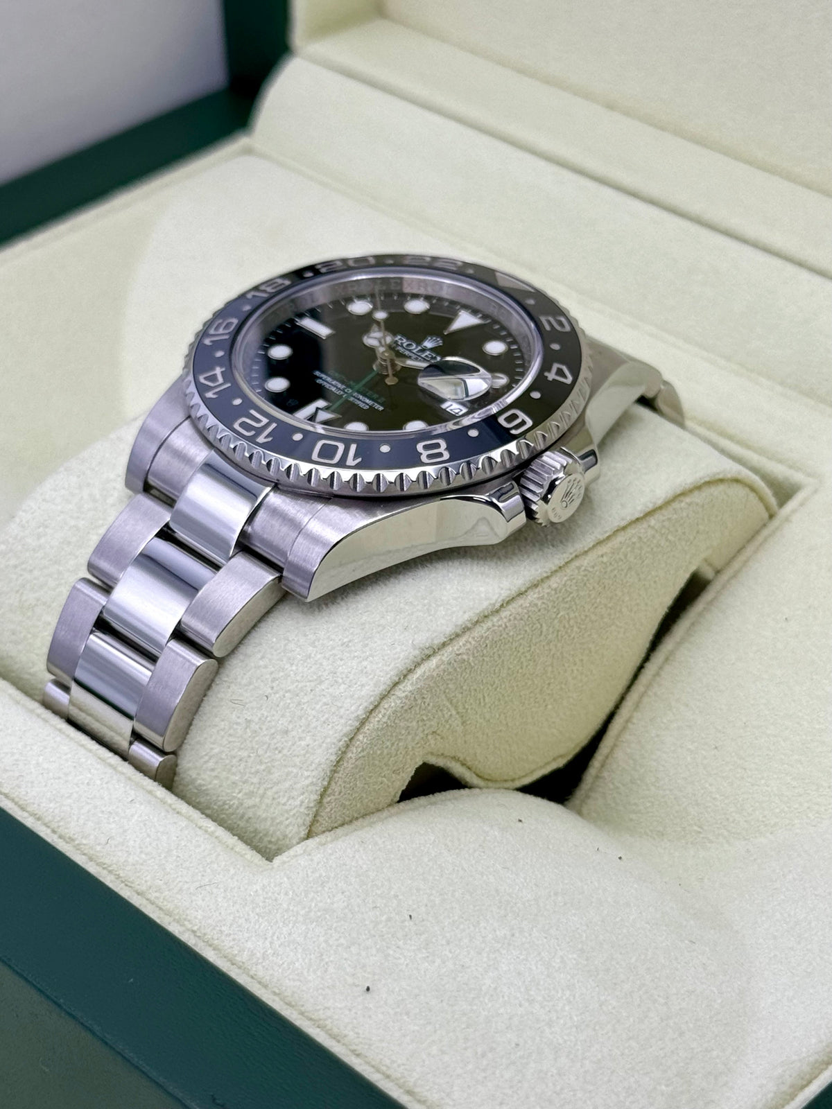 2014 Rolex GMT-Master II 40mm 116710LN Stainless Steel Black Dial