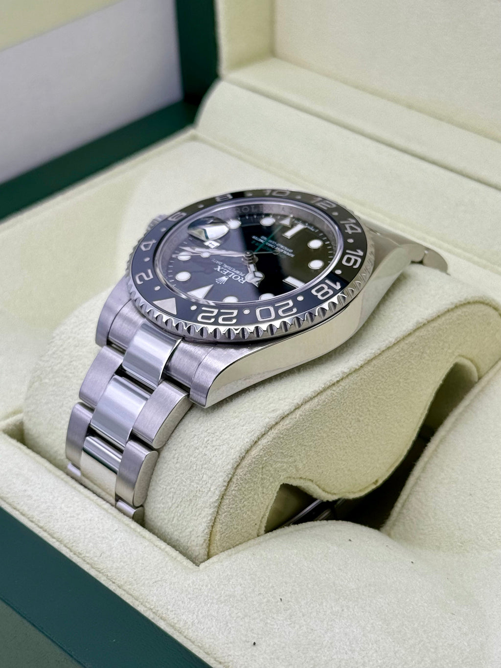 2014 Rolex GMT-Master II 40mm 116710LN Stainless Steel Black Dial