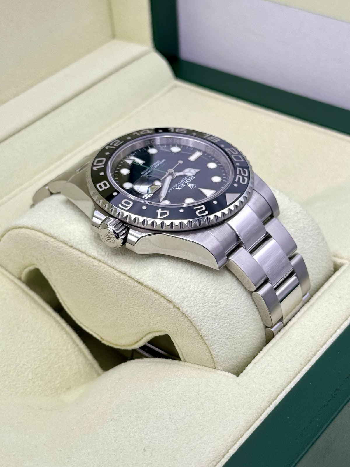 2014 Rolex GMT-Master II 40mm 116710LN Stainless Steel Black Dial