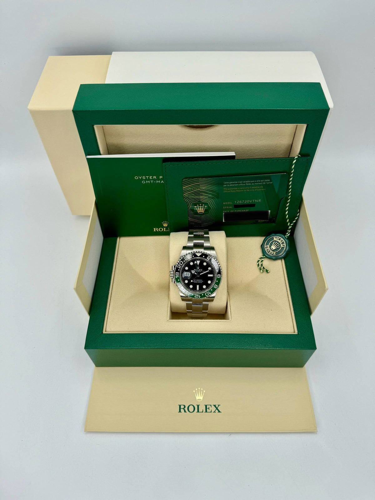 NEW 2024 Rolex GMT-Master II “Sprite” 40mm 126720VTNR Oyster