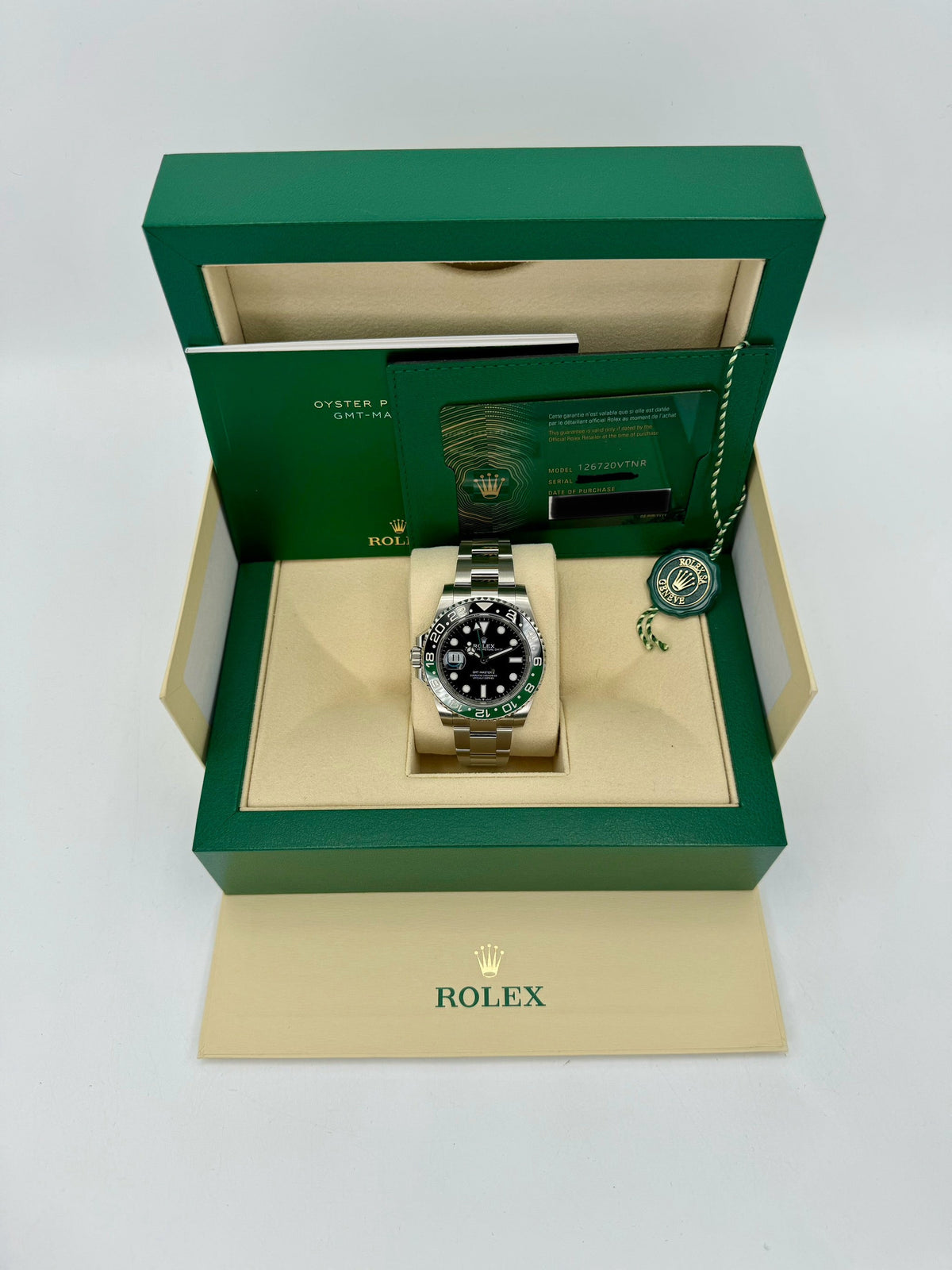 NEW 2024 Rolex GMT-Master II “Sprite” 40mm 126720VTNR Oyster