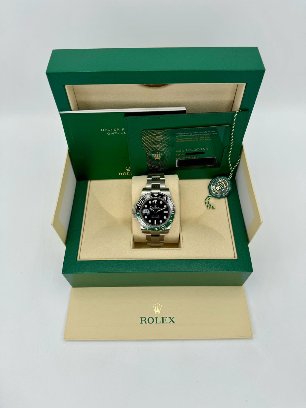 NEW 2024 Rolex GMT-Master II “Sprite” 40mm 126720VTNR Oyster