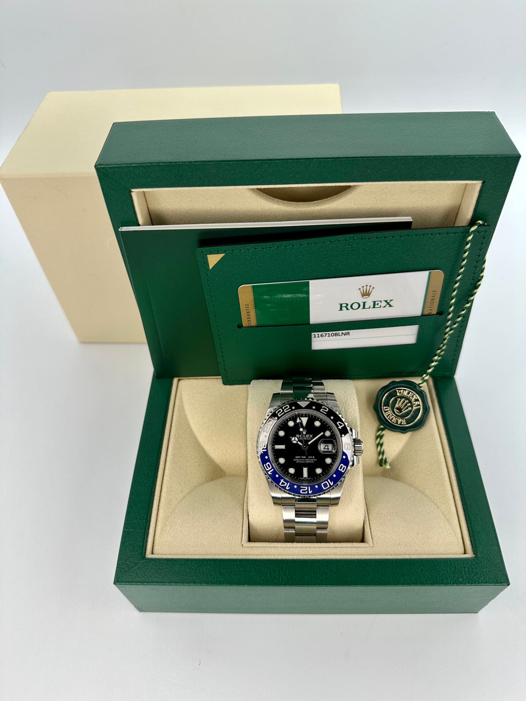2018 Rolex GMT-Master II "Batman" 40mm 116710BLNR Oyster