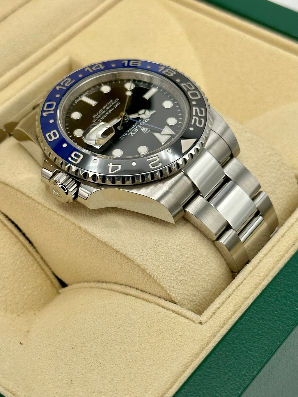 2018 Rolex GMT-Master II "Batman" 40mm 116710BLNR Oyster