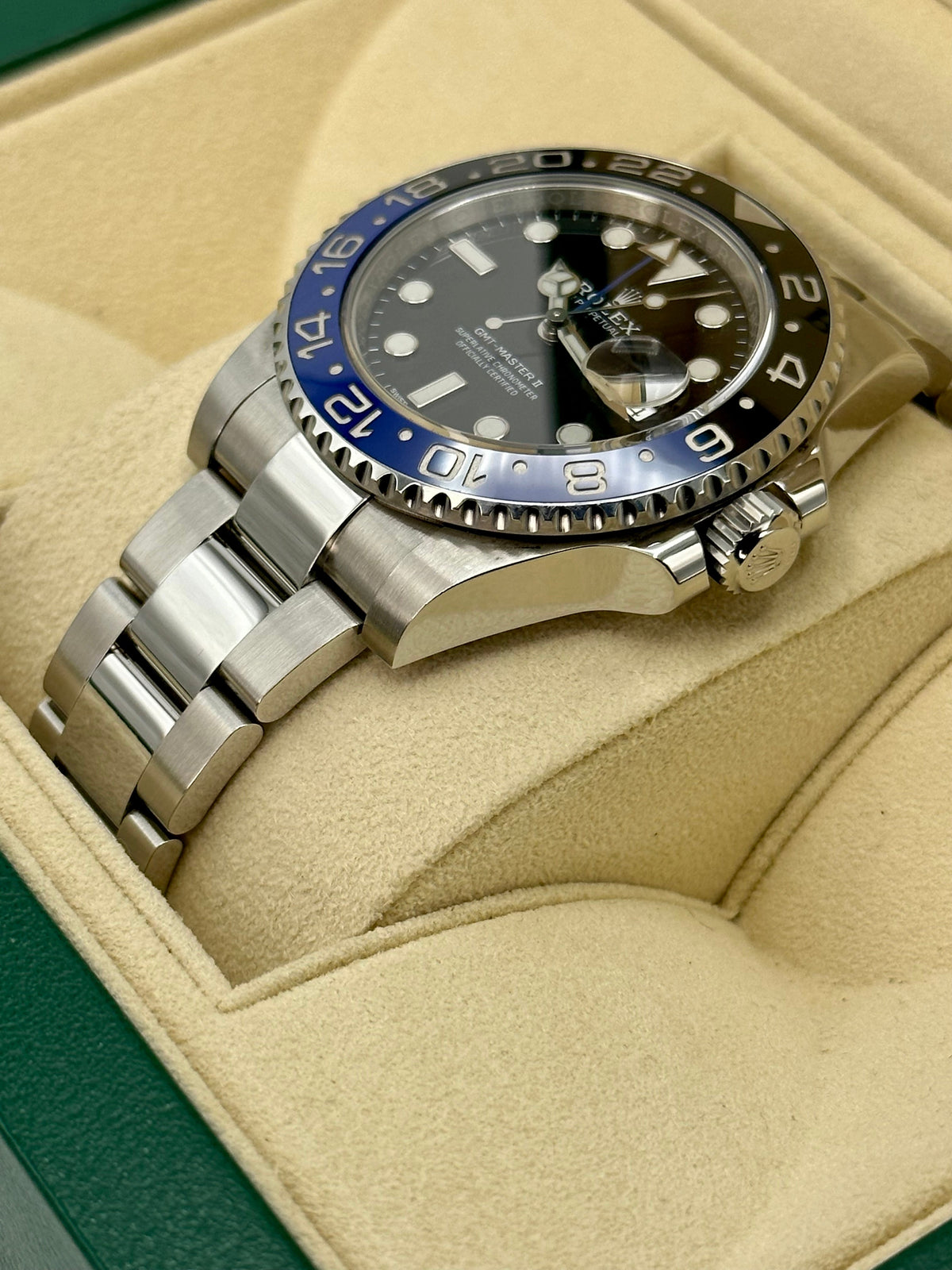 2018 Rolex GMT-Master II "Batman" 40mm 116710BLNR Oyster