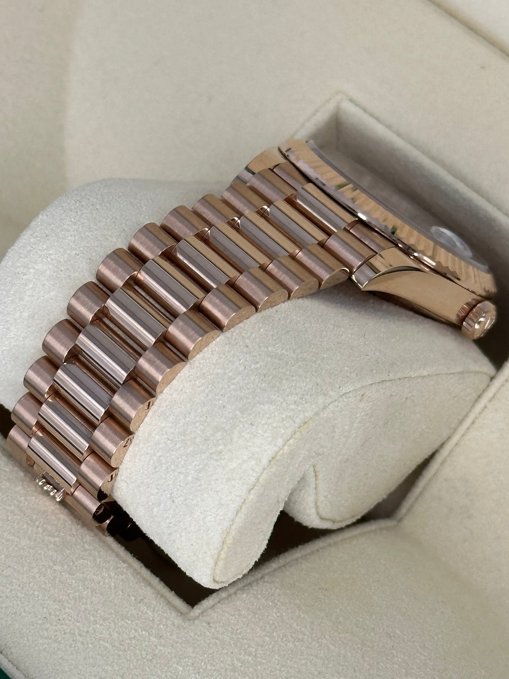 NEW 2022 Rolex Day-Date 40mm 228235 Presidential Rose Gold Olive Dial