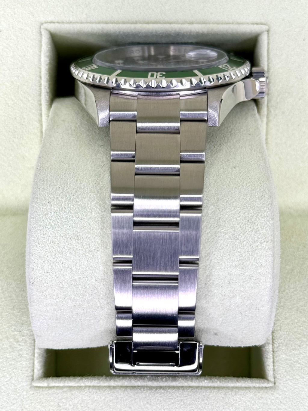 2009 Rolex Submariner "Kermit" 40mm 16610LV Stainless Steel Black Dial