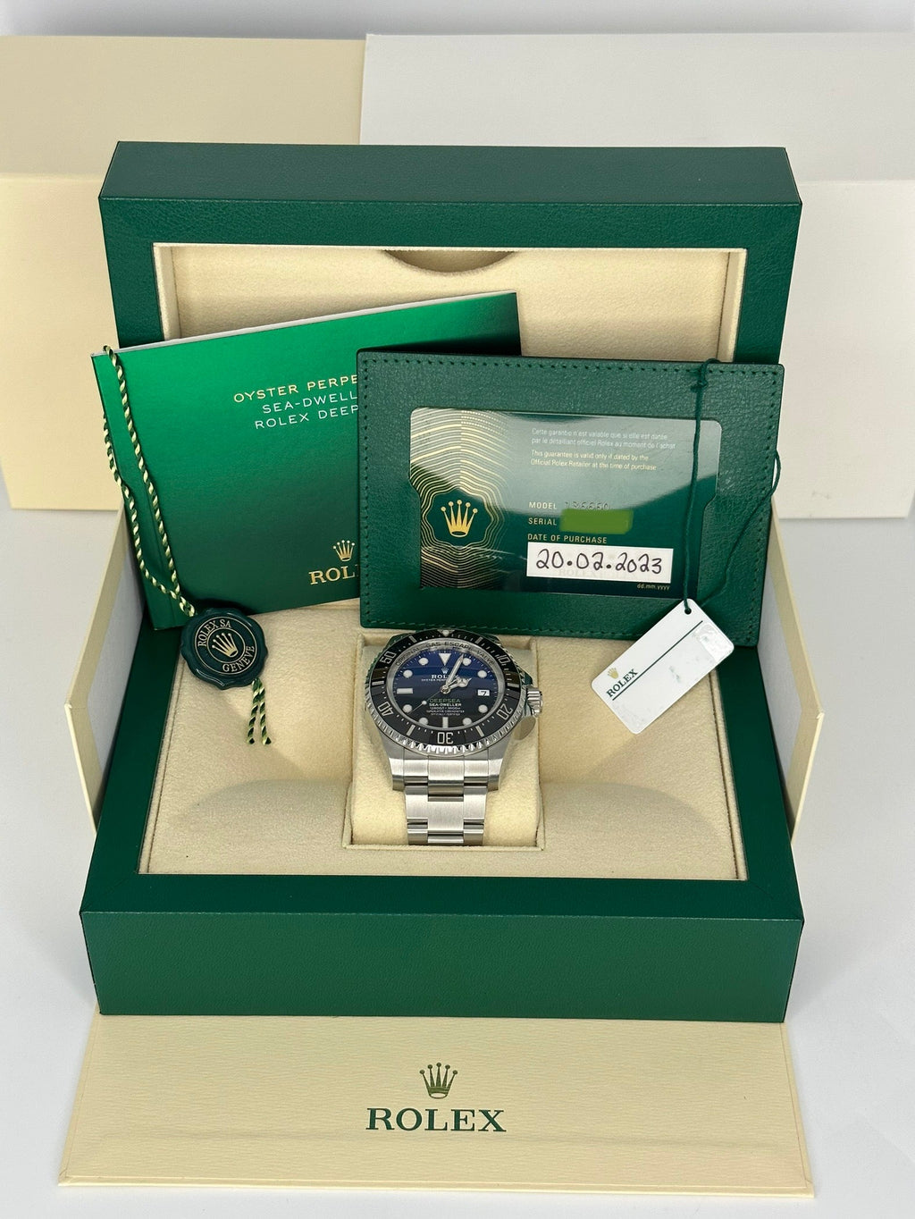 2023 Rolex Deepsea "James Cameron" 44mm 136660 Blue Dial