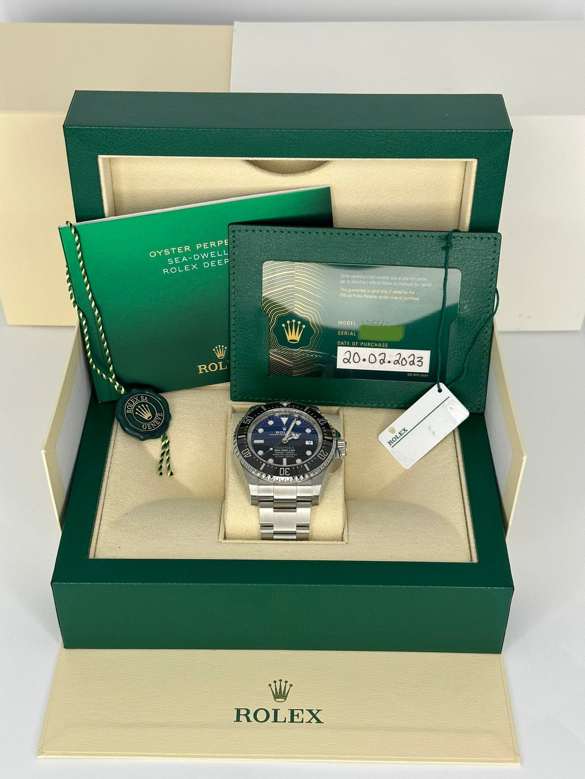 2023 Rolex Deepsea "James Cameron" 44mm 136660 Blue Dial