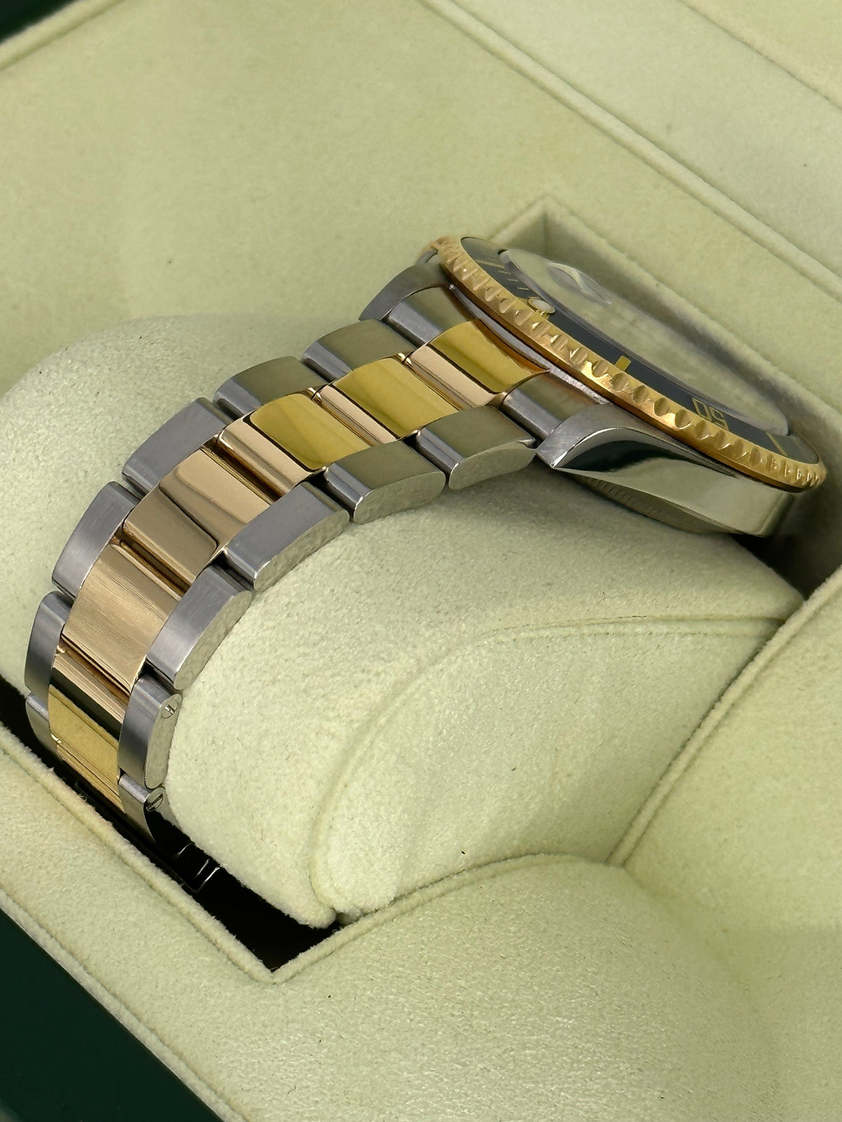 2008 Rolex Submariner "Bluesy" 40mm 16613 Two-Tone Blue Dial