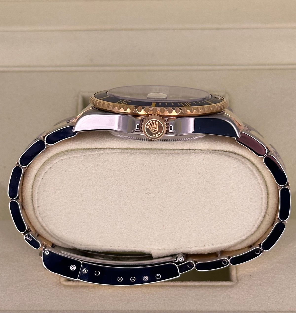 2008 Rolex Submariner "Bluesy" 40mm 16613 Two-Tone Blue Dial