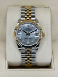 NEW 2023 Rolex Datejust 31mm 278273 Two-Tone Jubilee MOP Diamond Dial