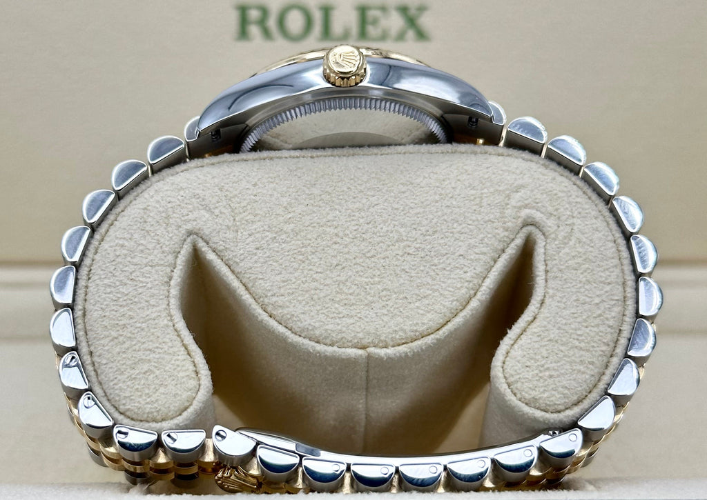 NEW 2023 Rolex Datejust 31mm 278273 Two-Tone Jubilee MOP Diamond Dial