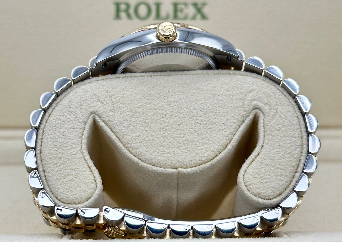 NEW 2023 Rolex Datejust 31mm 278273 Two-Tone Jubilee MOP Diamond Dial