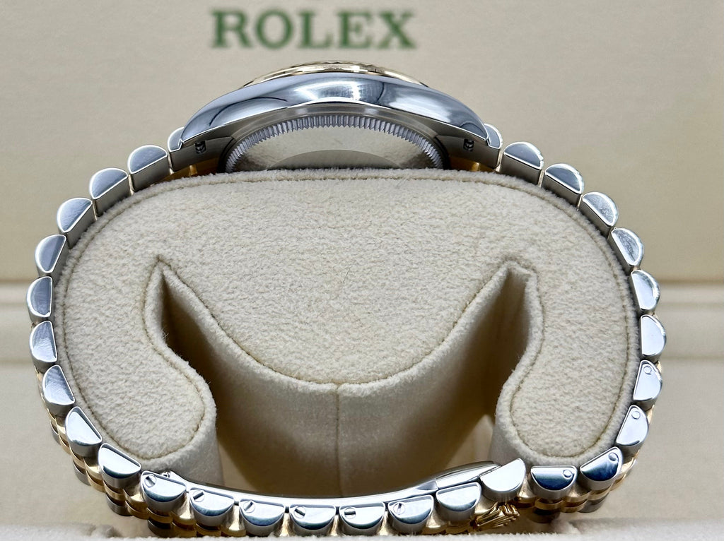 NEW 2023 Rolex Datejust 31mm 278273 Two-Tone Jubilee MOP Diamond Dial
