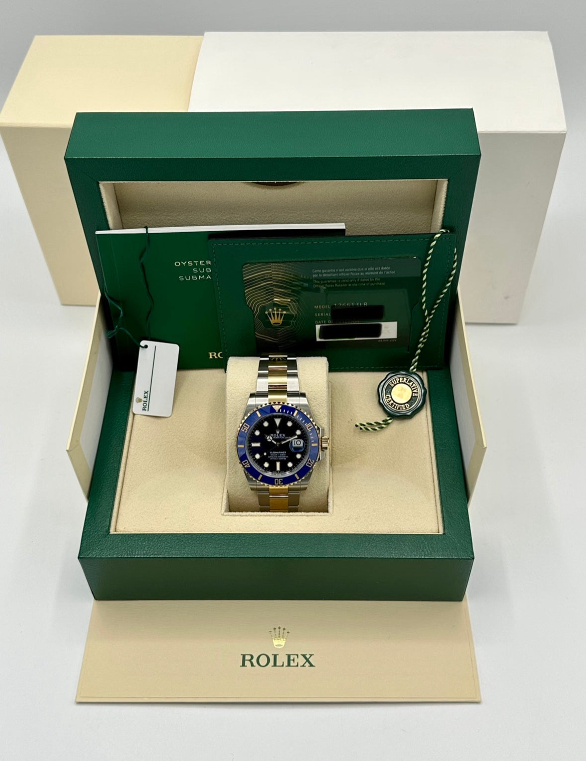 NEW 2023 Rolex Submariner "Bluesy" 41mm 126613LB Blue Dial