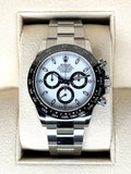 2023 Rolex Daytona 40mm 116500LN Stainless Steel Panda Dial