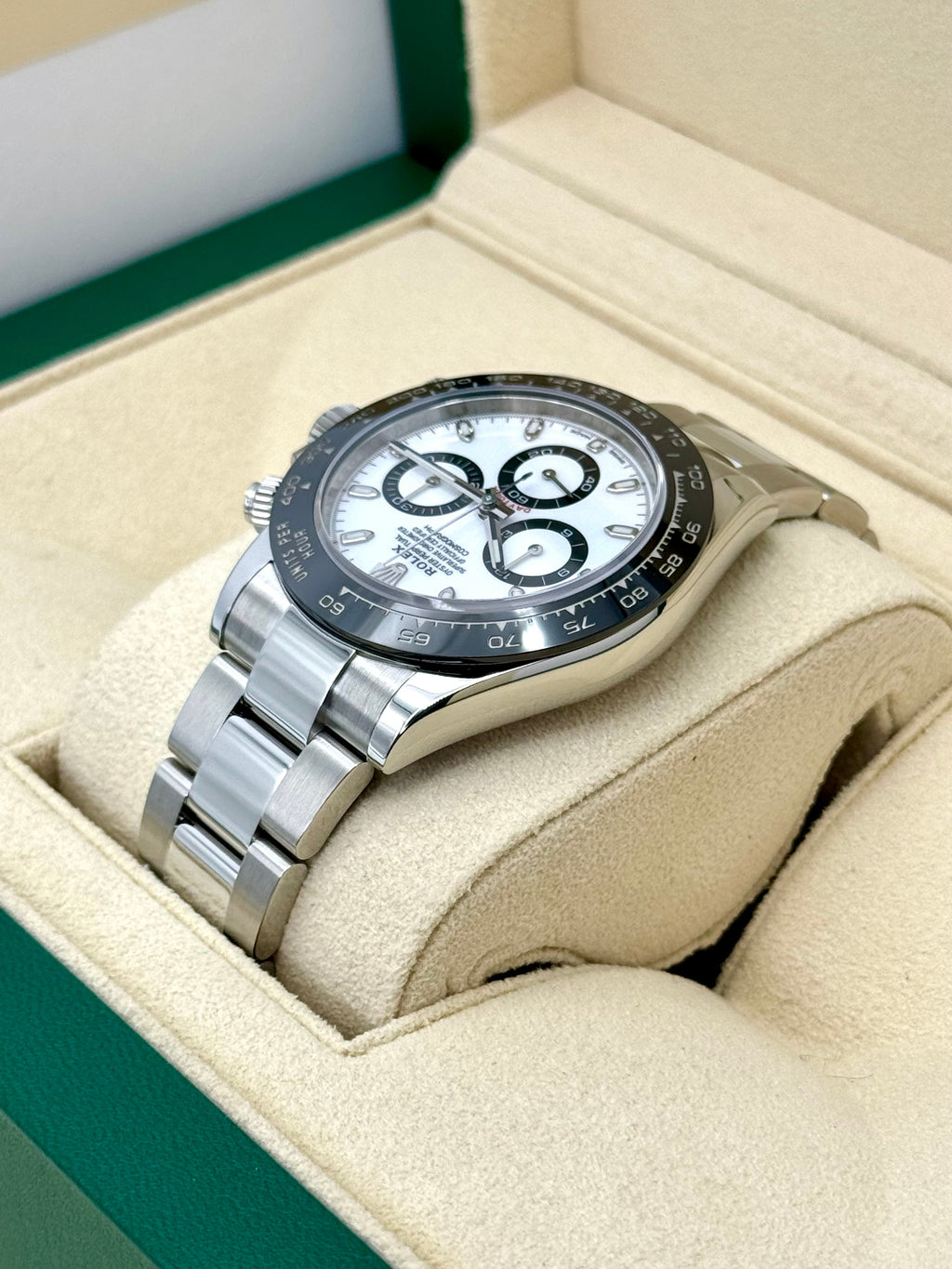 2023 Rolex Daytona 40mm 116500LN Stainless Steel Panda Dial