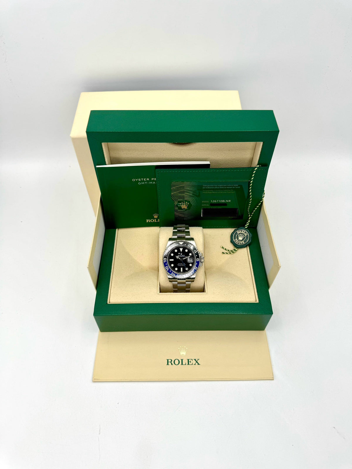 2022 Rolex GMT-Master II "Batman" 40mm 126710BLNR Oyster