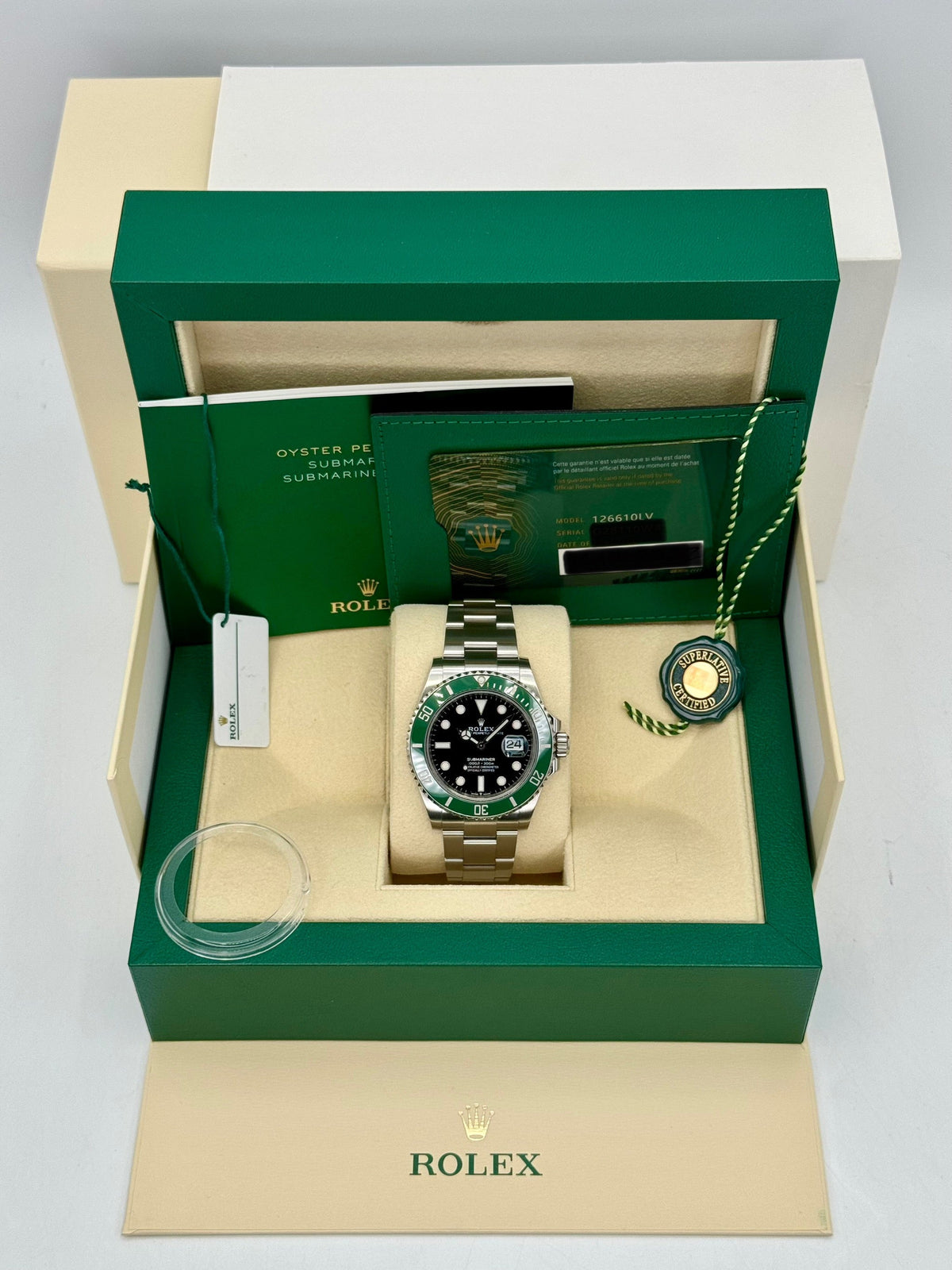 2022 Rolex Submariner “Starbucks” 41mm Black Dial 126610LV