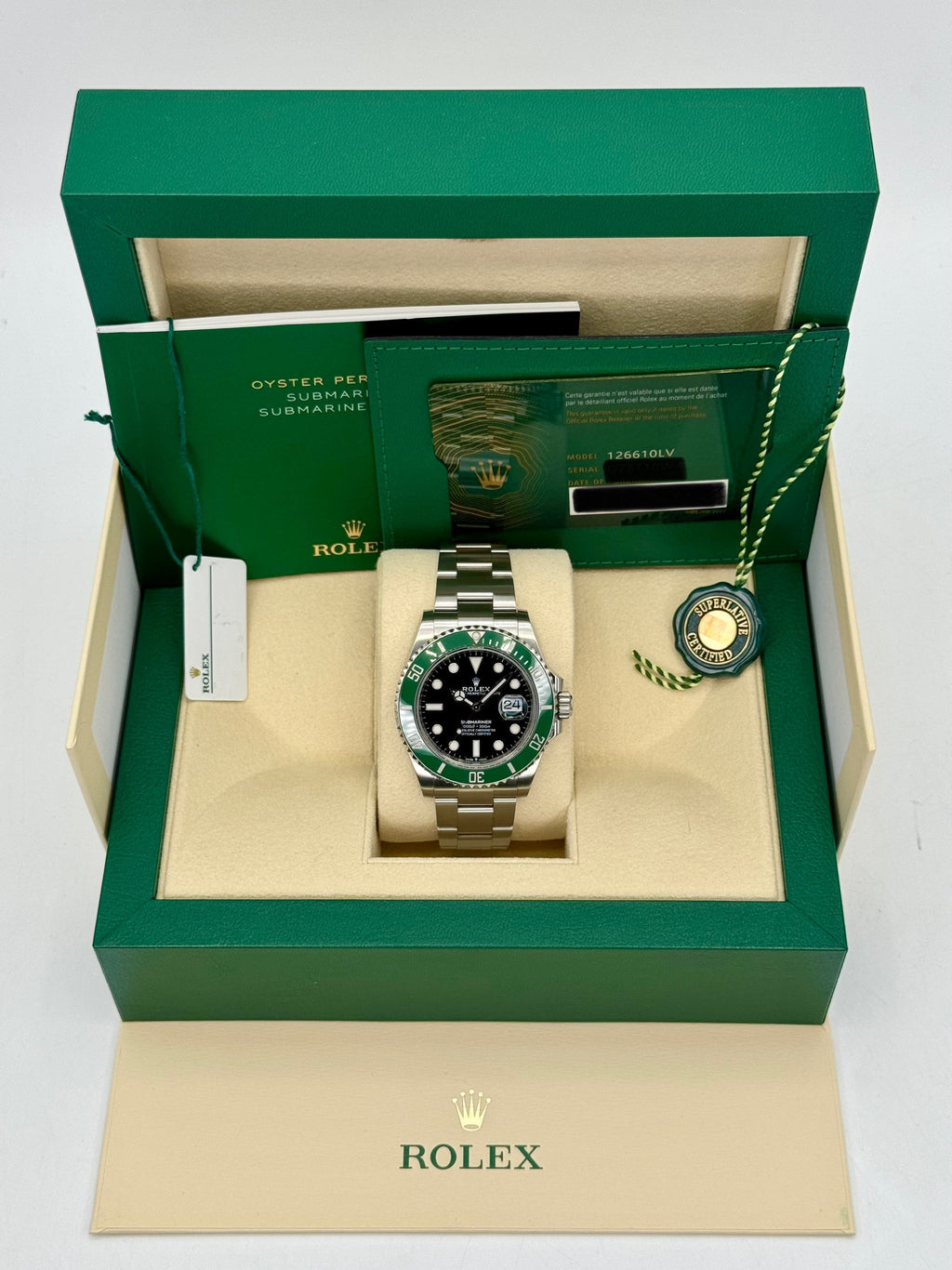 2022 Rolex Submariner “Starbucks” 41mm Black Dial 126610LV
