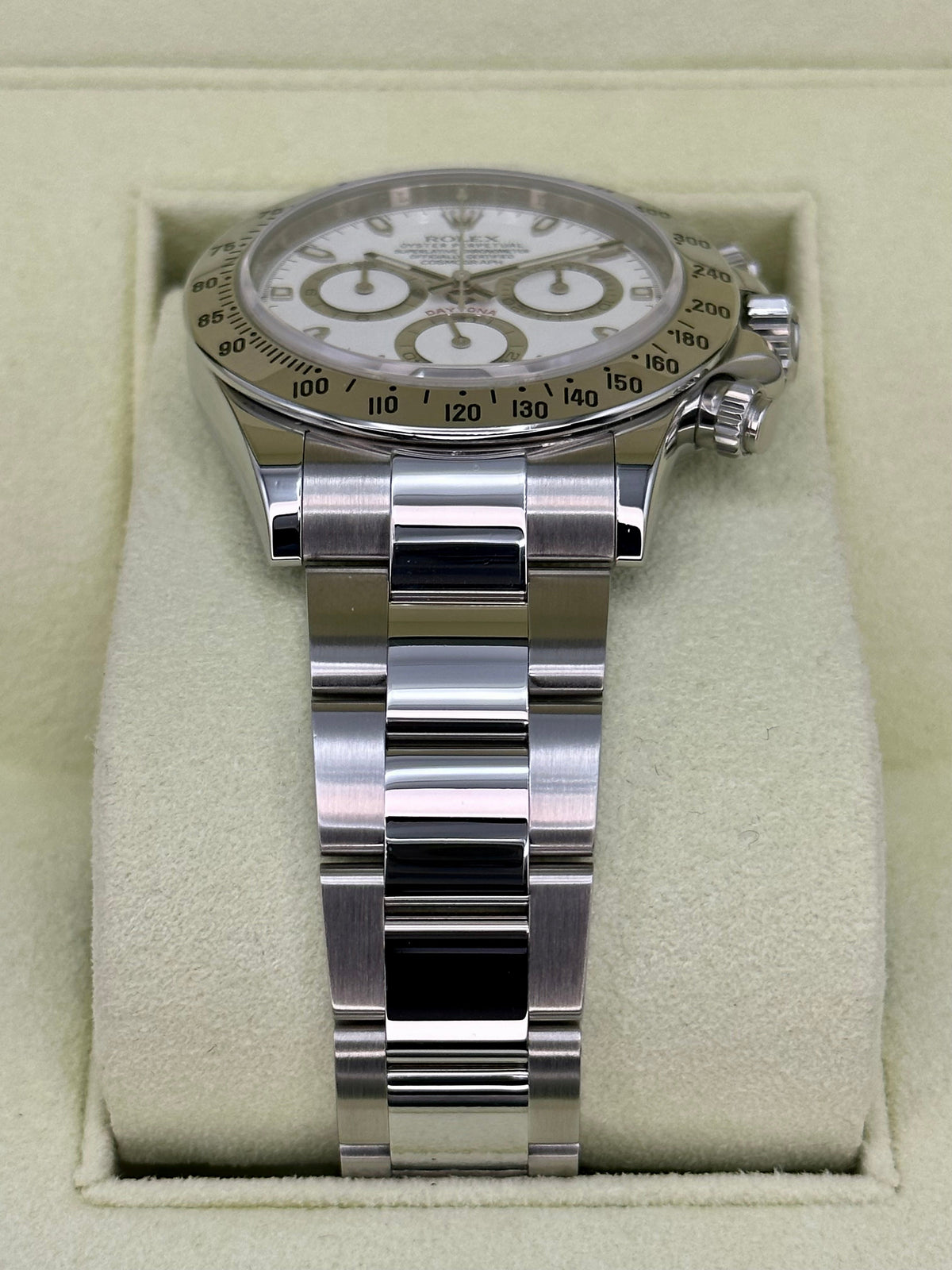 2014 Rolex Daytona 40mm 116520 Stainless Steel White APH Dial