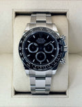 NEW 2024 Rolex Daytona 40mm 126500LN Stainless Steel Black Dial