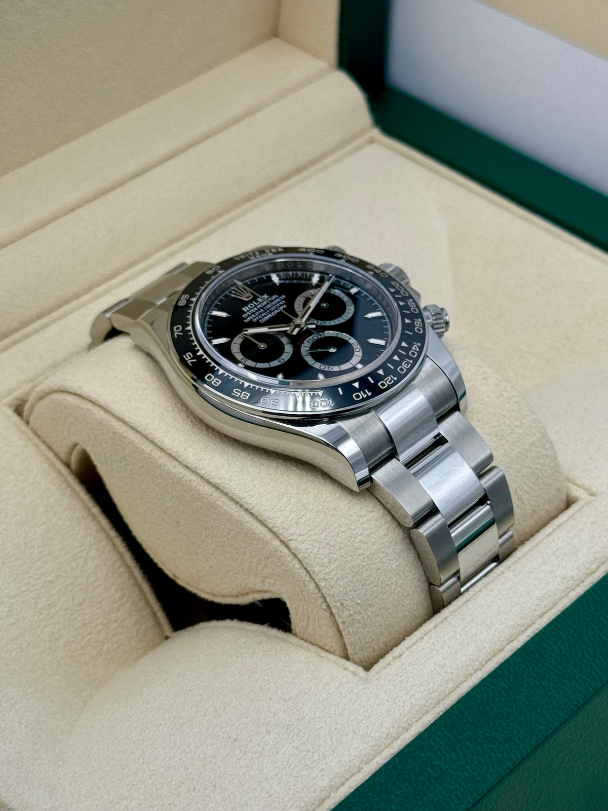 NEW 2024 Rolex Daytona 40mm 126500LN Stainless Steel Black Dial