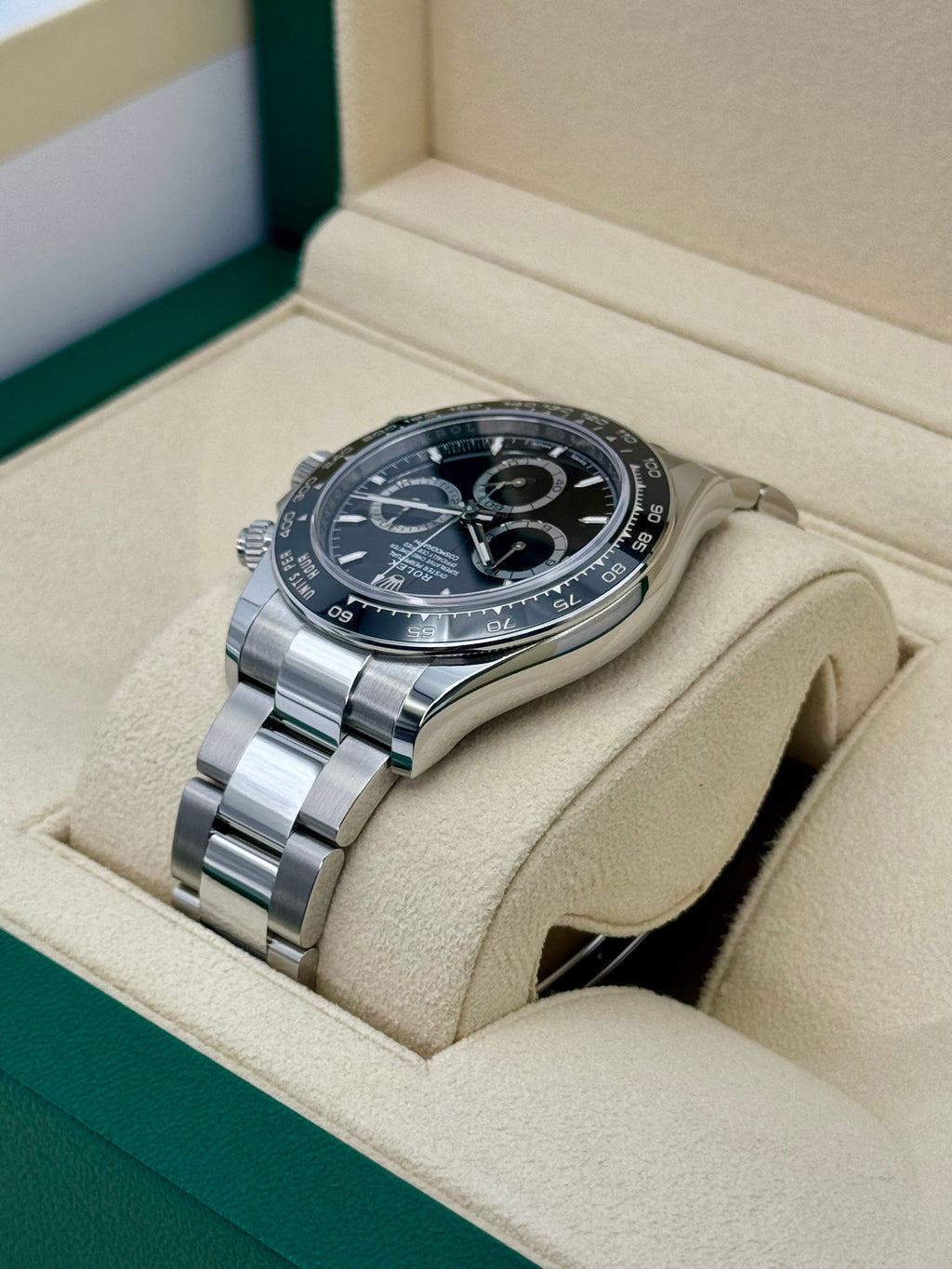NEW 2024 Rolex Daytona 40mm 126500LN Stainless Steel Black Dial