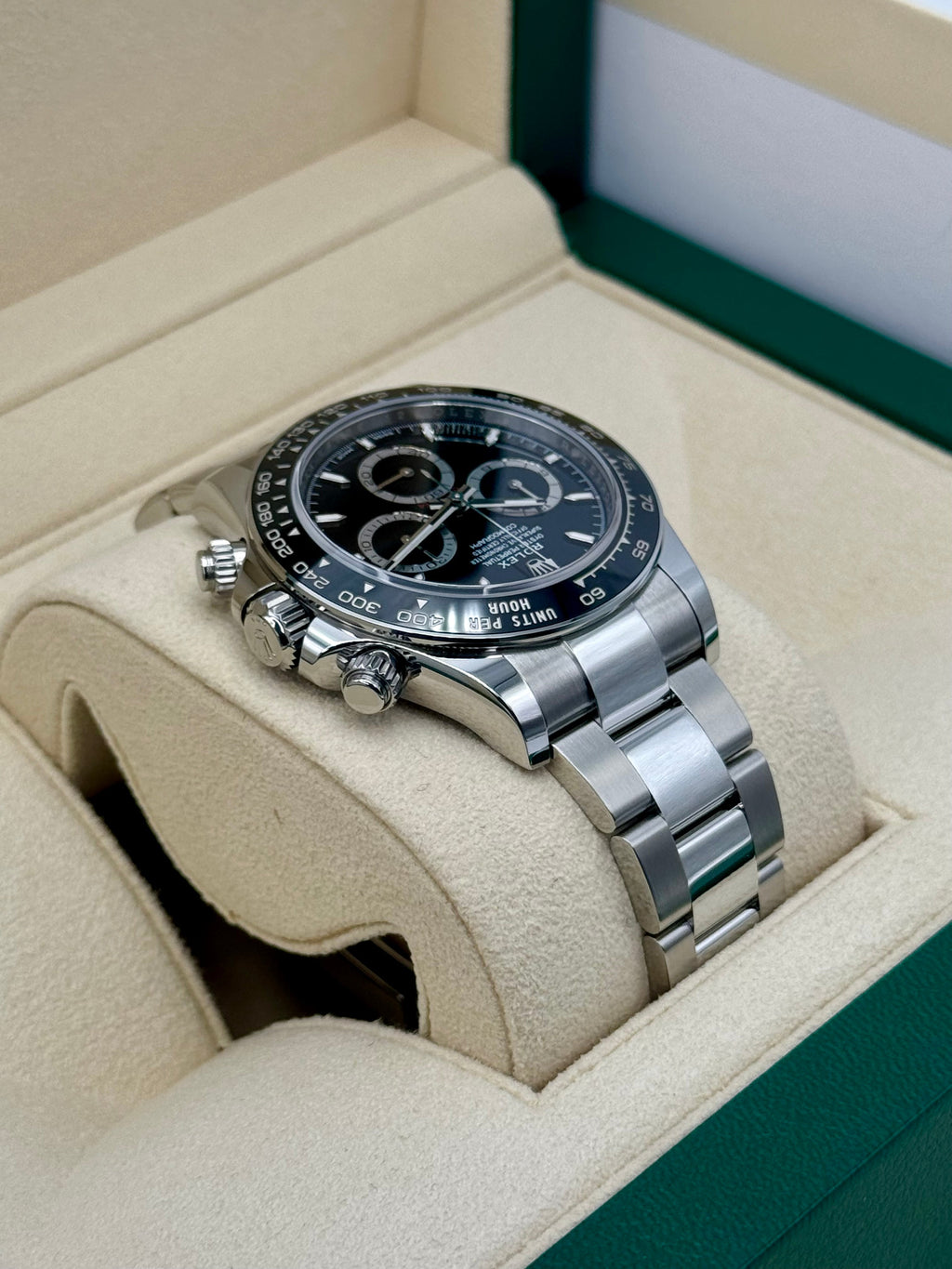 NEW 2024 Rolex Daytona 40mm 126500LN Stainless Steel Black Dial