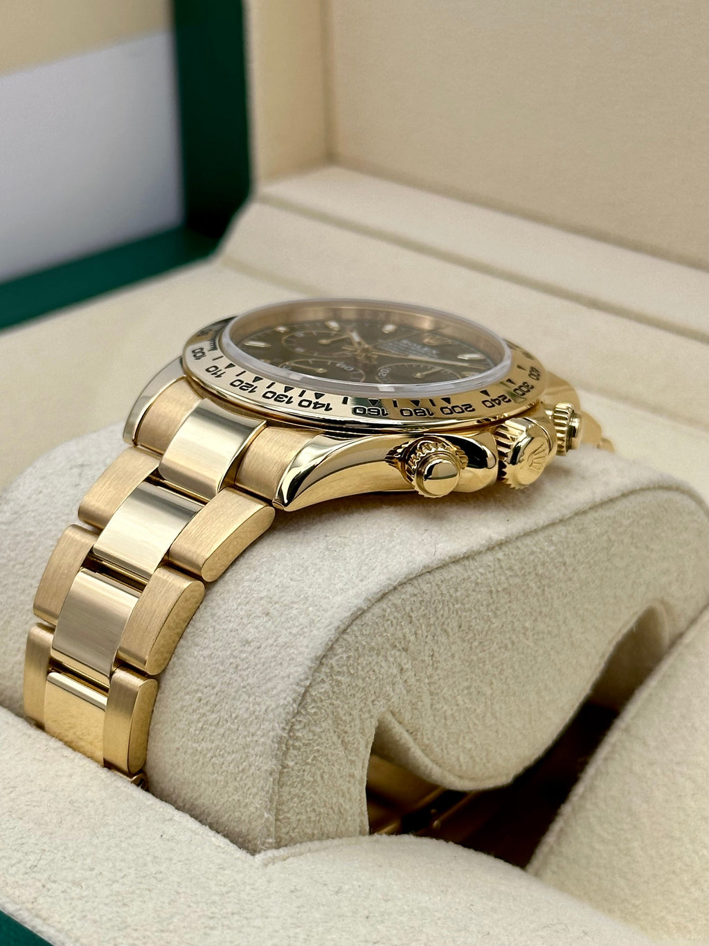 Rolex Daytona "John Mayer" 40mm 116508 Yellow Gold Green Dial