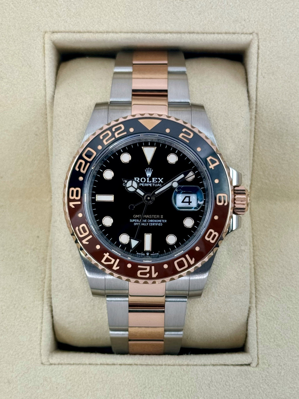 2021 Rolex GMT-Master II  "Rootbeer" 40mm 126711CHNR Two-Tone