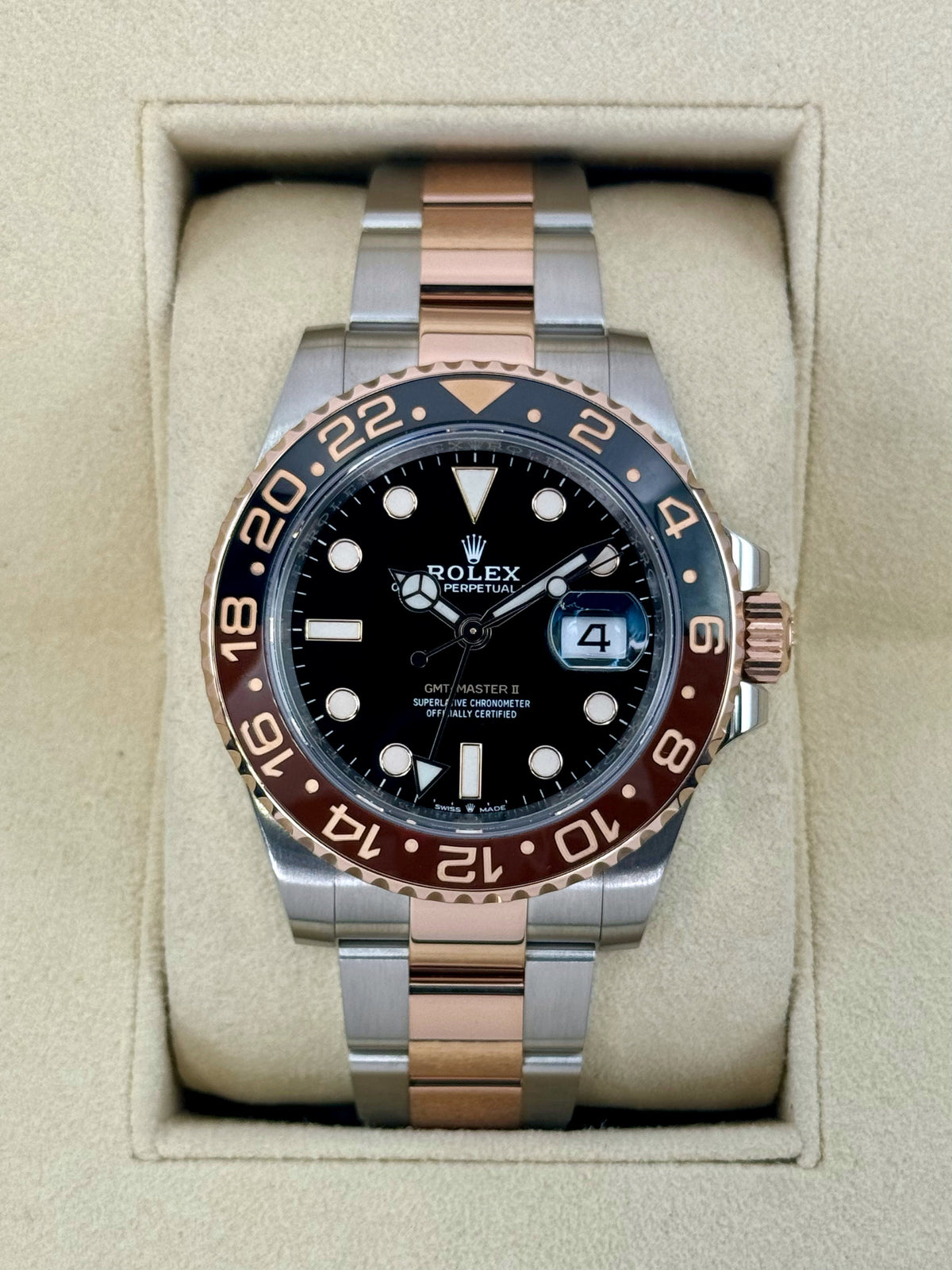 2021 Rolex GMT-Master II  "Rootbeer" 40mm 126711CHNR Two-Tone