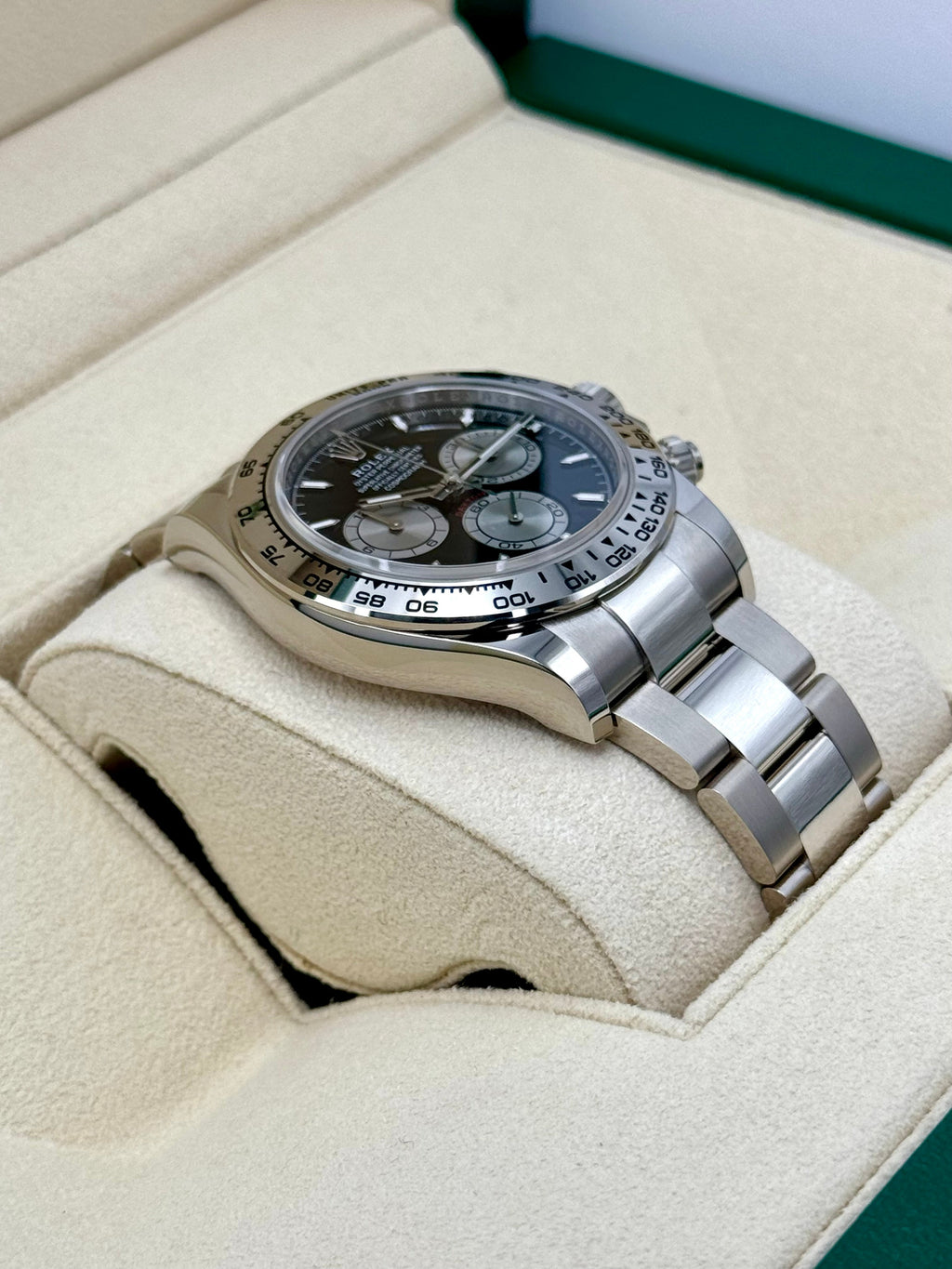 NEW 2024 Rolex Daytona 40mm 126509 White Gold Black Dial