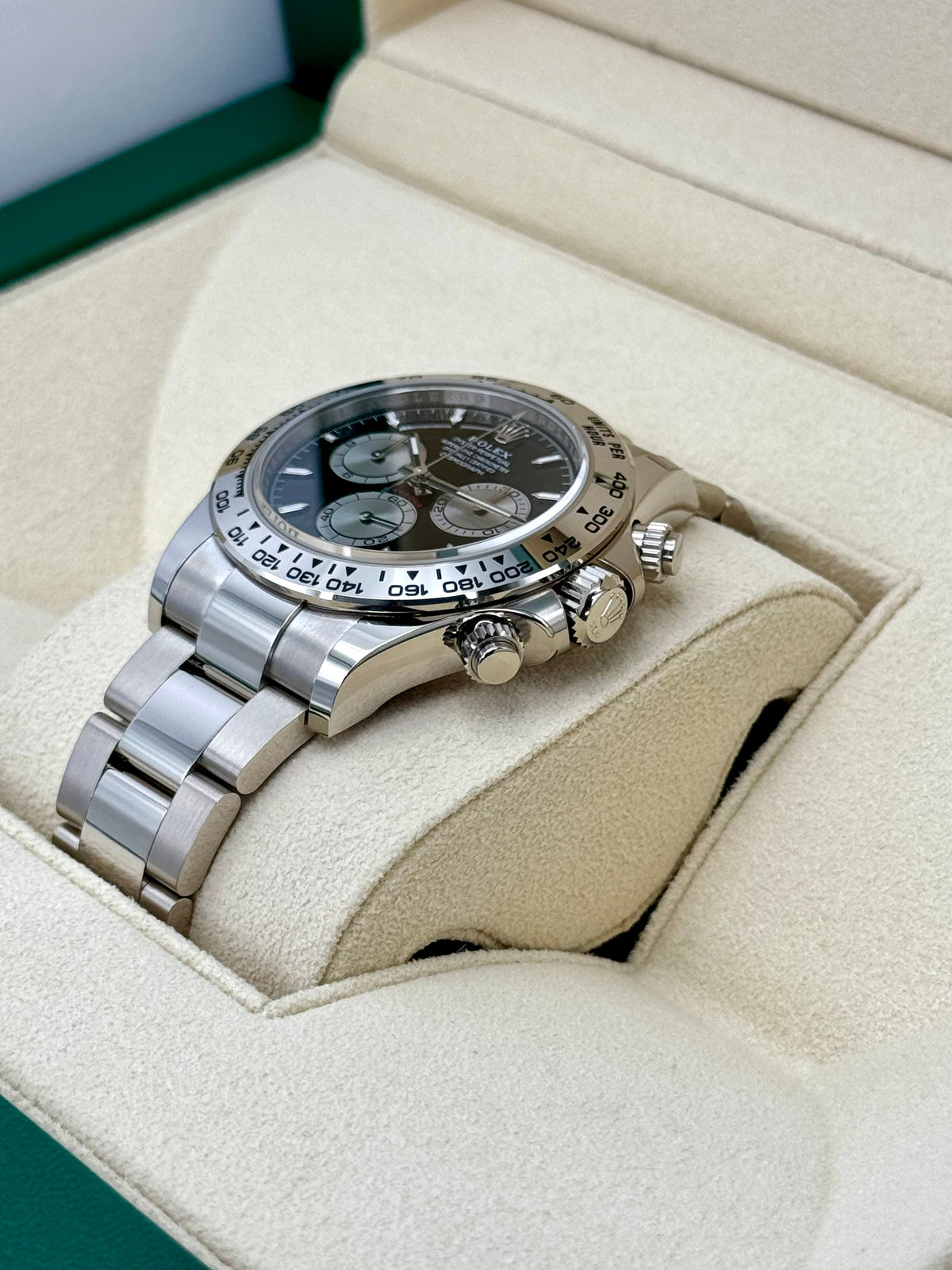 NEW 2024 Rolex Daytona 40mm 126509 White Gold Black Dial