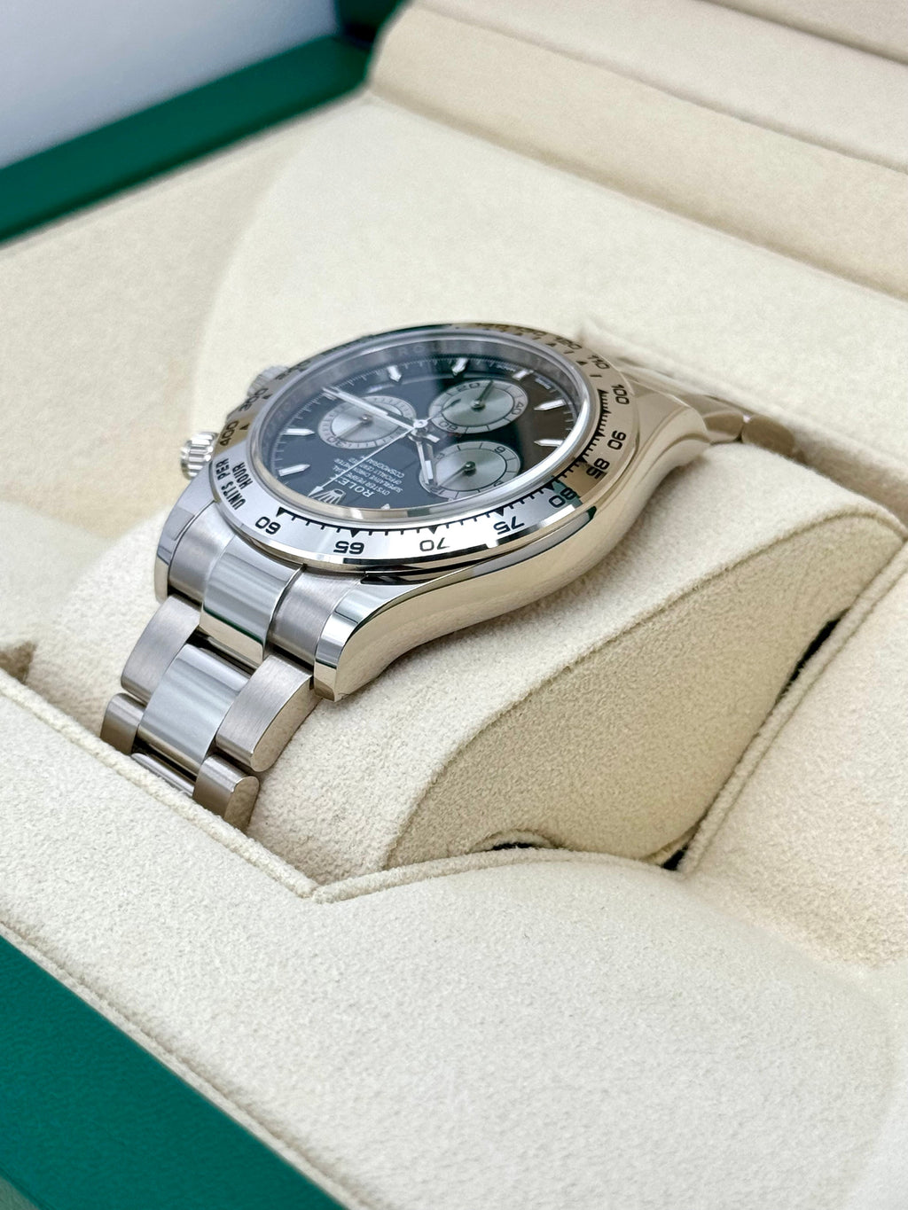 NEW 2024 Rolex Daytona 40mm 126509 White Gold Black Dial